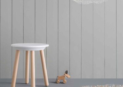 sgabello in legno bianco ever life design