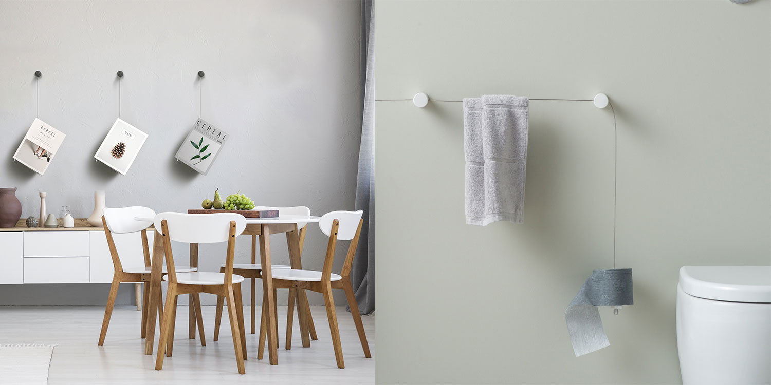 portarotolo e portasciugamani design